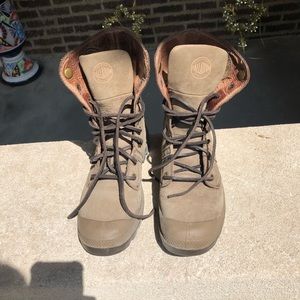 Palladium Leather Combat Boots
